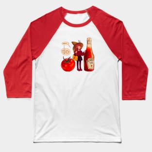 Tomato Witch Baseball T-Shirt